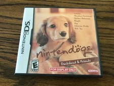 Nintendogs: Dachshund  Friends Nintendo DS FOR DISPLAY ONLY CASE AUTHENTIC 