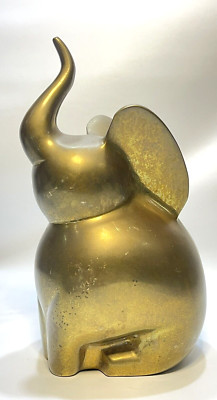 Dolbi Cashier 1980 Brass Elephant Heavy Solid Brass 5+ LBS 8.75''x5.5''x4''
