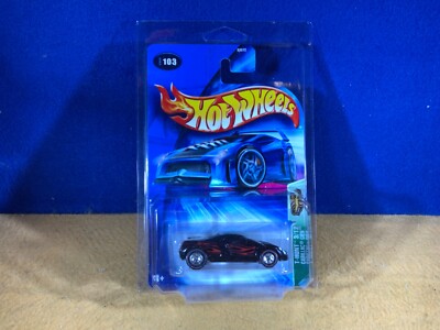 W9-92 HOT WHEELS TREASURE HUNT - CADILLAC CIEN - 2004 - BLACK