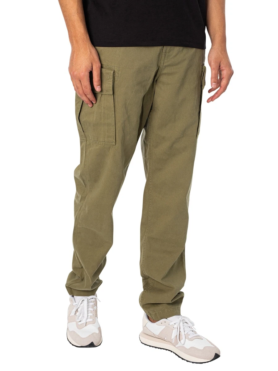 Timberland Mens Casual Tape Cargo Pants Green