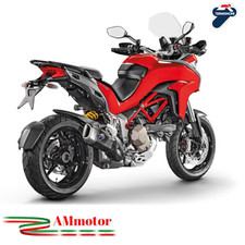 Scarico Termignoni Ducati Multistrada 1200 2015 Silenziatore Moto Corto Carbonio