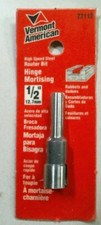 Vermont American 22112, 1/2" Hinge Mortising Router Bit FREE SHIPPING 