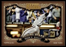 2012 Topps Gypsy Queen SS-RB Ryan Braun Milwaukee Brewers Baseball Card