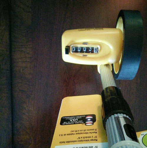 Johnson 4" Diameter Compact Measuring Wheel easily measure ft/in as you walk - Picture 6 of 6