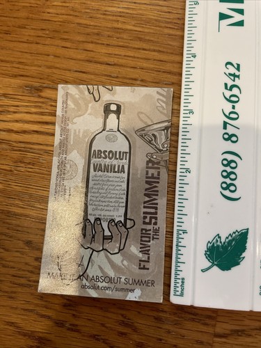 Flavor The Summer Absolut Citron Vanilia Mandrina Vodka Imán Publicitario - Imagen 5 de 7