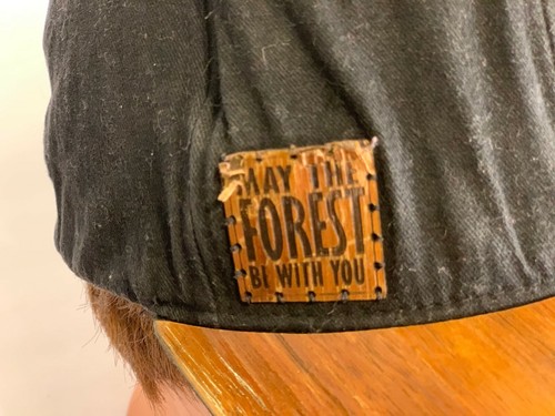 "may the forest be with you" Embroidered Baseball Cap - Picture 4 of 7