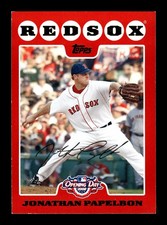 2008 Topps Opening Day Jonathan Papelbon #114 Boston Red Sox