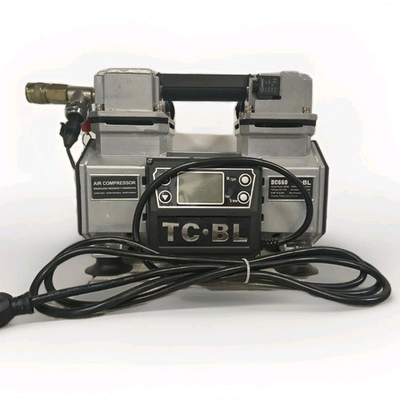 #ad TC·BL Portable Air Compressor 110VUltra Quiet Oil Free Hose and Pressure Gauge $170.00