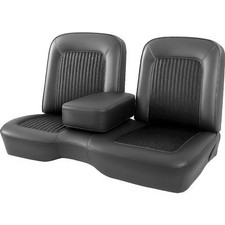 1968 Mustang Coupe With Front Bench Seat Standard Full Set Upholstery Black