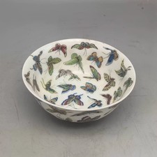Just 57 Chinese Qing Qianlong Famille Rose Porcelain butterfly Pattern Bowl