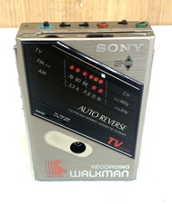 Sony Walkman WM-F202 Portable Cassette Player Model Vintage From Japan
