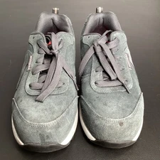 Skechers Work Bulkin-Haidly Charcoal Grey Pink - Comp Toe Safety Shoe - Size 8