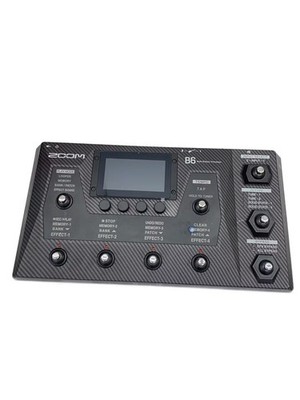 Zoom B6 Bass Multi-Effects Processor For Electric Bass　