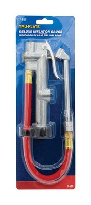 Tru-Flate 17850 10 to 120 PSI Deluxe Inflator Gauge with Dual Foot Chuck - Deal