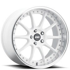 19x10.5 Esr Wheels Cs12 Gloss White Jdm Style Rims 4pcs 19x10.5 Esr Wheels Cs12 Gloss White Jdm Style Rims 4pcs