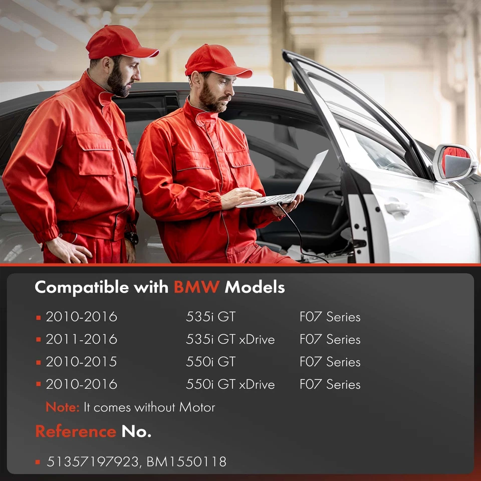 Регулятор стеклоподъемника заднего со стороны водителя для BMW F07 535i GT 550i GT 2010-2016 - Изображение 2 из 4