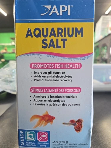API AQUARIUM SALT Freshwater Aquarium Salt 67-Ounce Box (Packaging May Vary)