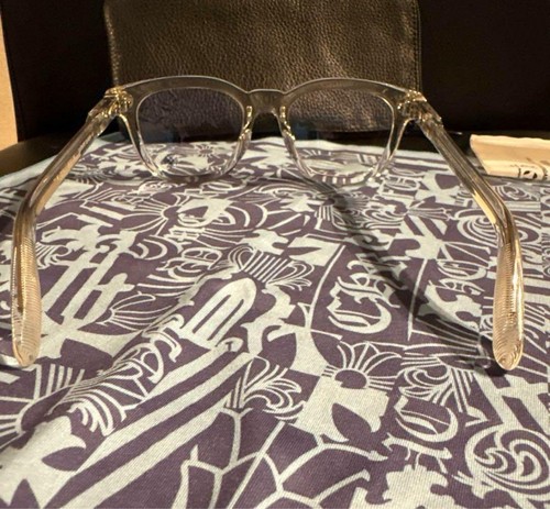 CHROME HEARTS Clear Frame Glasses with case Fashion Accessories collection g08 - Picture 9 of 17