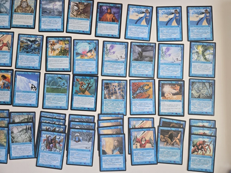 Magic the Gathering Blue cards ( 277 cards ) - Image 2 of 4
