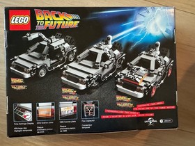 LEGO BACK TO THE FUTURE 21103 Delorean Time Machine New, Sealed Box
