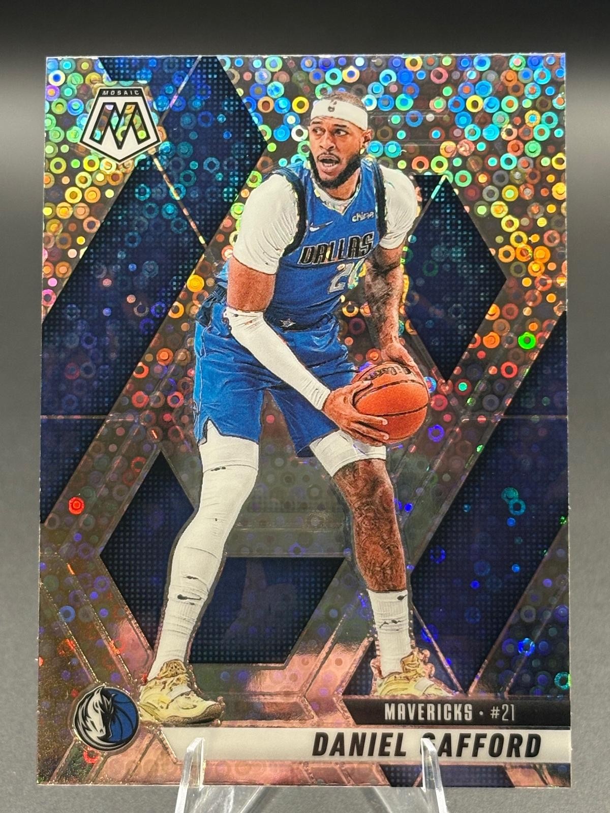 Daniel Gafford #55 2024-25 Panini Mosaic Panini sports Basketball Genesis Mosaic