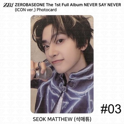 ZB1 ZEROBASEONE 1st Album Never Say Never Photobook ver. Official
