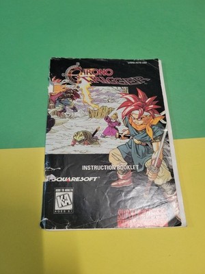 Chrono Trigger (Nintendo Super Nintendo, 1995 SNES) **MANUAL ONLY, NO GAME**