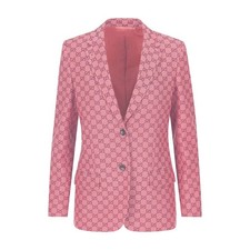 Man Blazer For Man 's Clothes Printed Men's Dress Stylish Luxury Suits Jacket