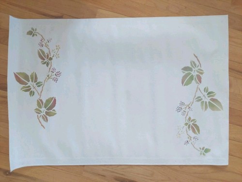 Fredrix 2 X 3 Acrylic Primed Cotton Duck Floorcloth Canvas 24 X 36 Used 1127