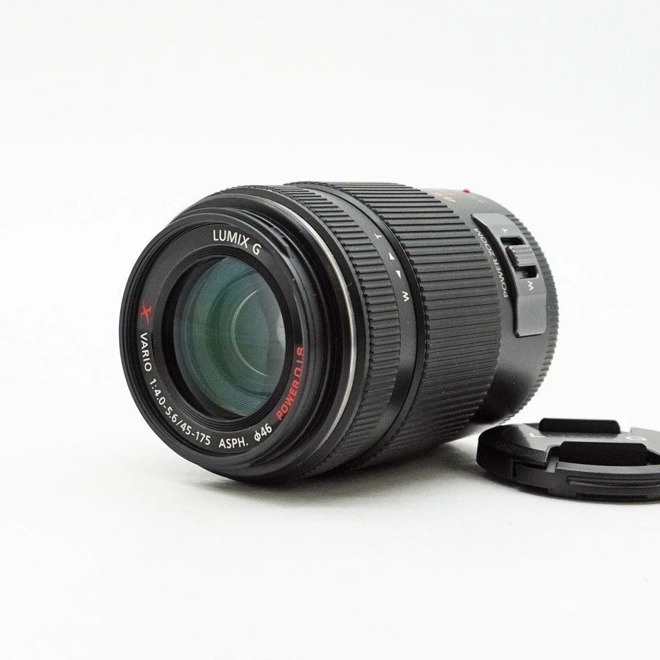 N.MINT Panasonic LUMIX G X Vario PZ 45-175mm F/4.0-5.6 ASPH POWER O.I.S Black - Image 2 of 4