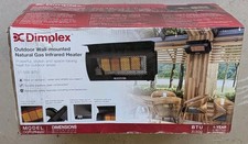Dimplex Dgr32wng Patio Heater Wall Mounted Natural Gas Infrared 31500 Btu