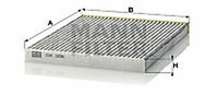 Mann-Filter CUK 1936 Filter, Innenraumluft FüR Nissan