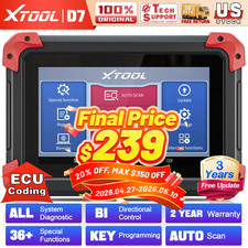 XTOOL D7 Auto Full System Diagnostic Tool Bi-...