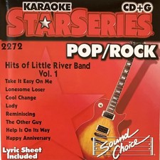 SOUND CHOICE STAR SERIES KARAOKE - HITS OF LITTLE RIVER BAND - V1 - SC2272 RARE!