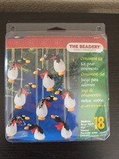 The Beadery Christmas Penguin Kit Makes 18 Ornaments