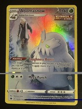 Abomasnow TG01/TG30 Pokemon Astral Radiance Trainer Gallery Full Art Holo NM
