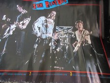 Sex Pistols Japan Promo 1978 Calendar Poster Nippon Columbia Lydon Sid Vicious
