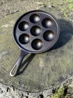 Vintage Griswold Cast Iron No 32 Aebleskiver Pan 962 A
