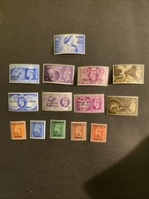 Bahrain GVI 1948-50 Definitive And Commemorative Selection Mint Lightly Hinged.