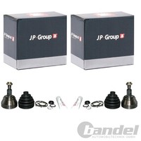 2X JP Group Gelenksatz Antriebswelle Radseitig Vorne Passend FüR Audi A3 TT Seat