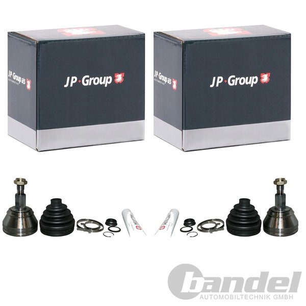 2X JP Group Gelenksatz Antriebswelle Radseitig Vorne Passend FüR Audi A3 TT Seat-image