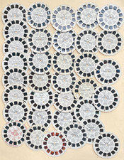 Vintage View Master Reels 34 - Not complete sets