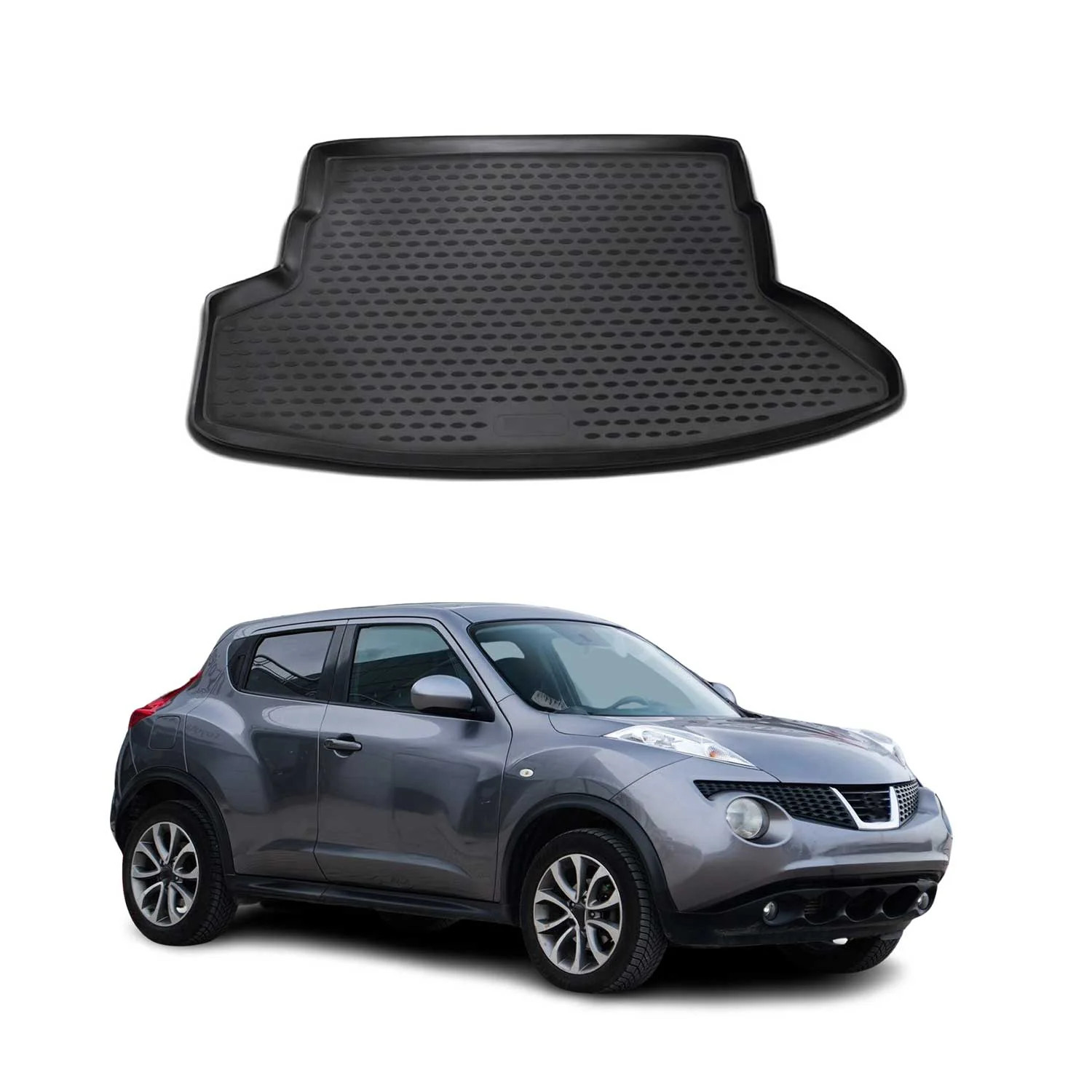 Tapis de coffre pour Nissan Juke de qualité supérieure OMAC en caoutchouc robuste