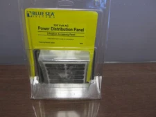 Blue Sea Systems 8058 120 Volt AC Power Distribution Panel 3 *UNUSED -  READ DMG