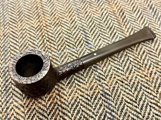 STUNNING DUNHILL SHELL BRIAR PIPE 163 F/T ENGLAND23 2S WHITE SPOT STEM