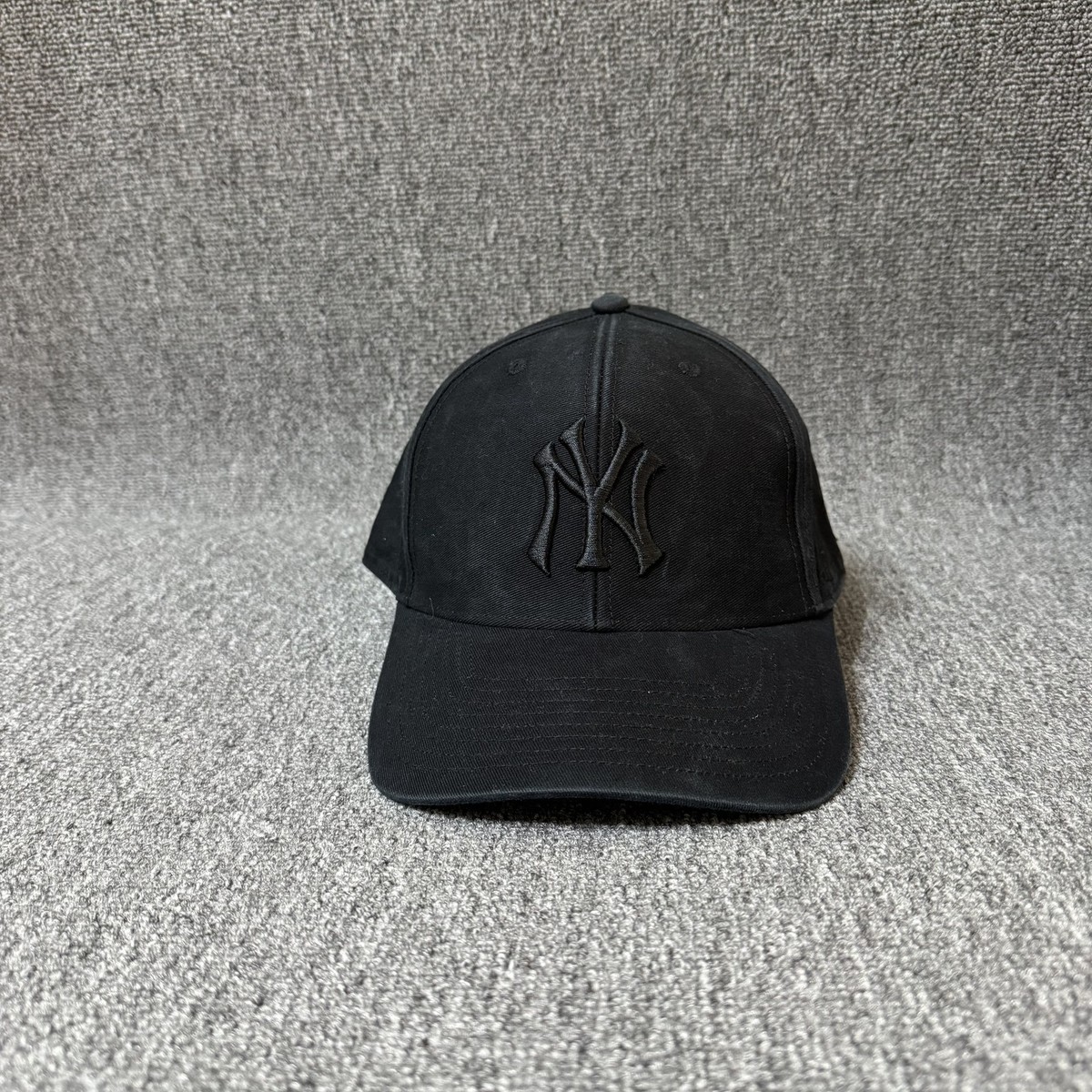 47 Brand New York Yankees Dad Hat Strapback Black One Size Cap