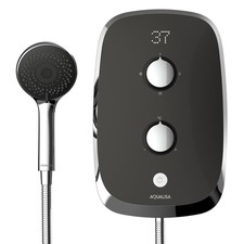Image of Aqualisa eMotion 10.5kW Electric Shower - Space Grey MOGC105