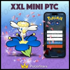 Pokémon PTC Go - XXL Shiny Flabebe Blue Flower Flabébé - 80K Stardust✨