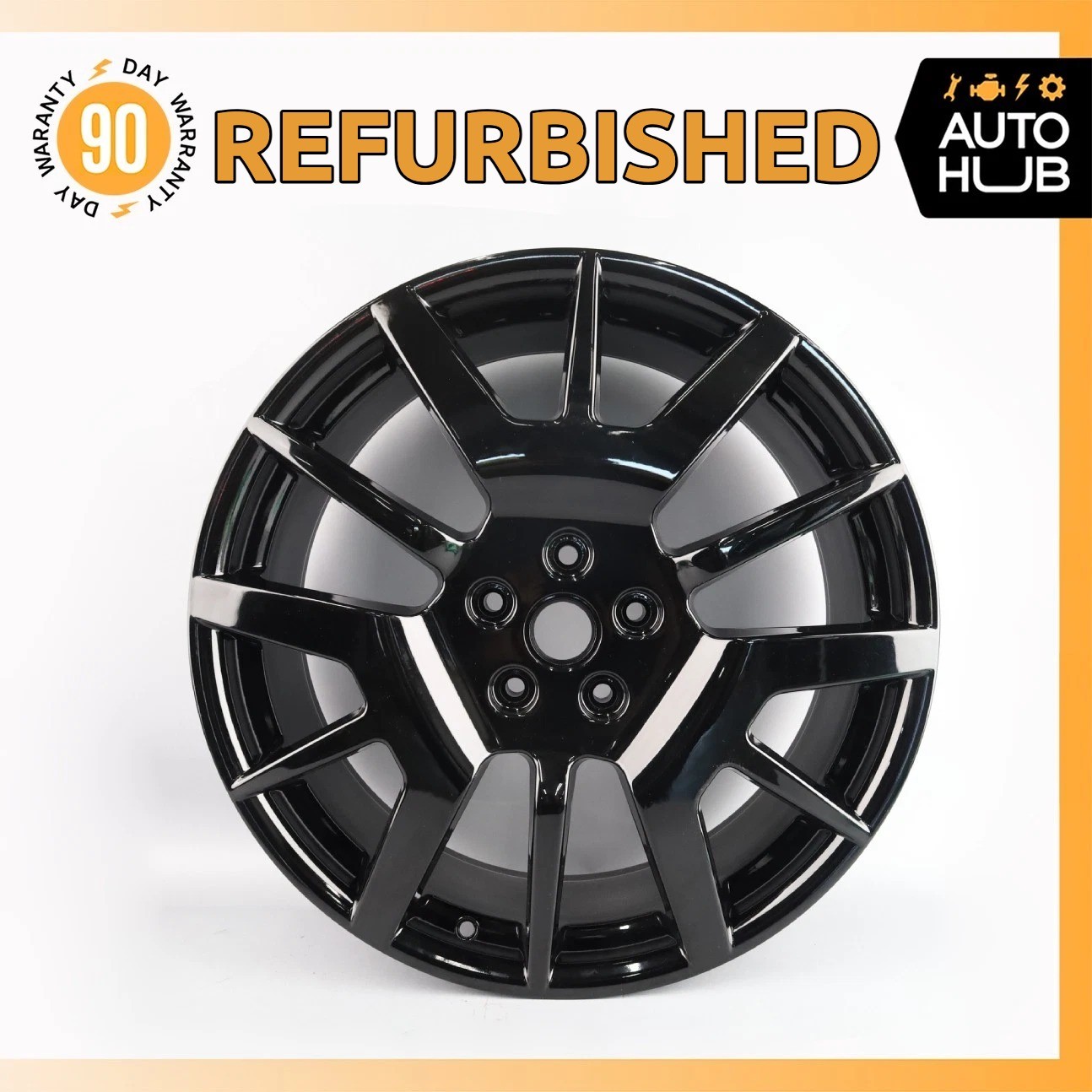 Maserati GranTurismo M145 8.5 x 20 20" Front Wheel Rim Black 231478 OEM