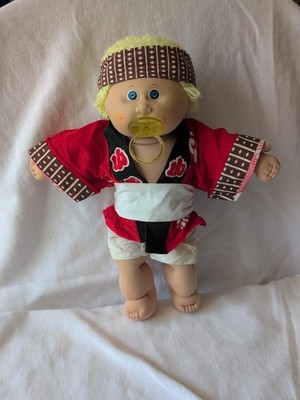 Japanese Cabbage Patch Kids Tsukuda w/ Red Kimono 1985 Rare & Hard to Find Doll